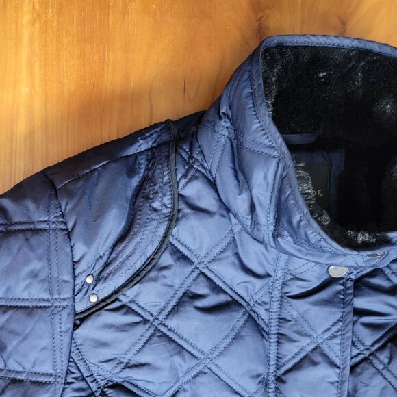 Weatherproof Women's Quilted Navy Jacket - S - Picture 10 of 12